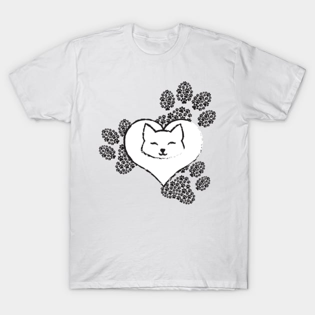 dog paws and claws T-Shirt by merchforyou